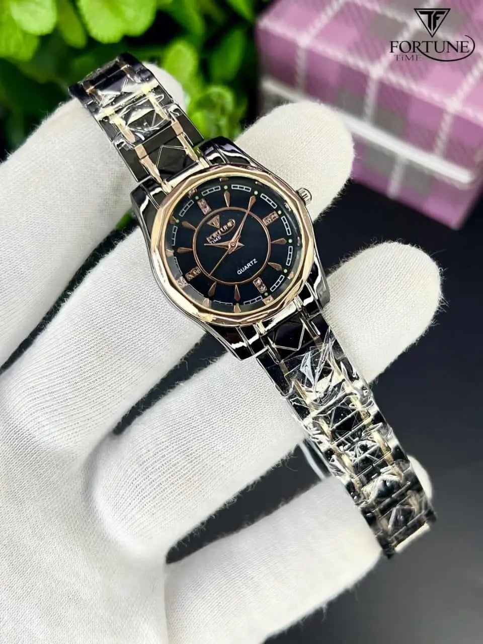 Stylish Women's Quartz Watch – 1PC Chain Band lushloop