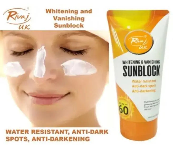 Flawless Protection Rivaj Whitening & Vanishing Sunblock lushloop