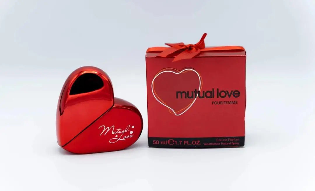 Mutual love heart shape perfume lushloop