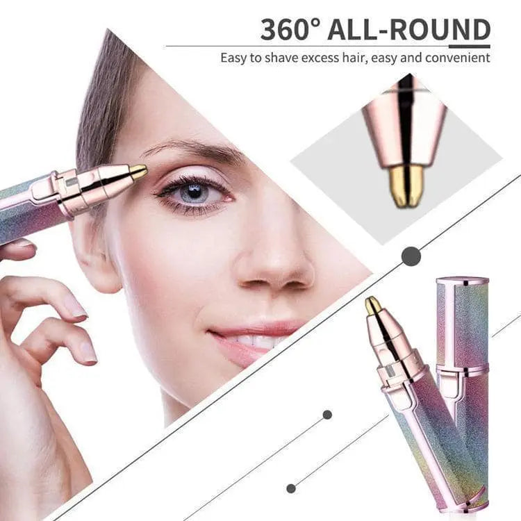 Painless Hair Removal - Flawless Facial Hair Remover for Smooth Hair - Free Skin lushloop