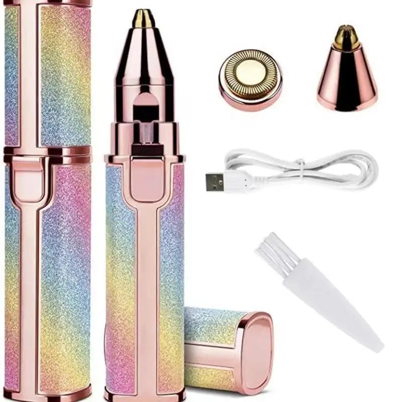 Painless Hair Removal - Flawless Facial Hair Remover for Smooth Hair - Free Skin lushloop