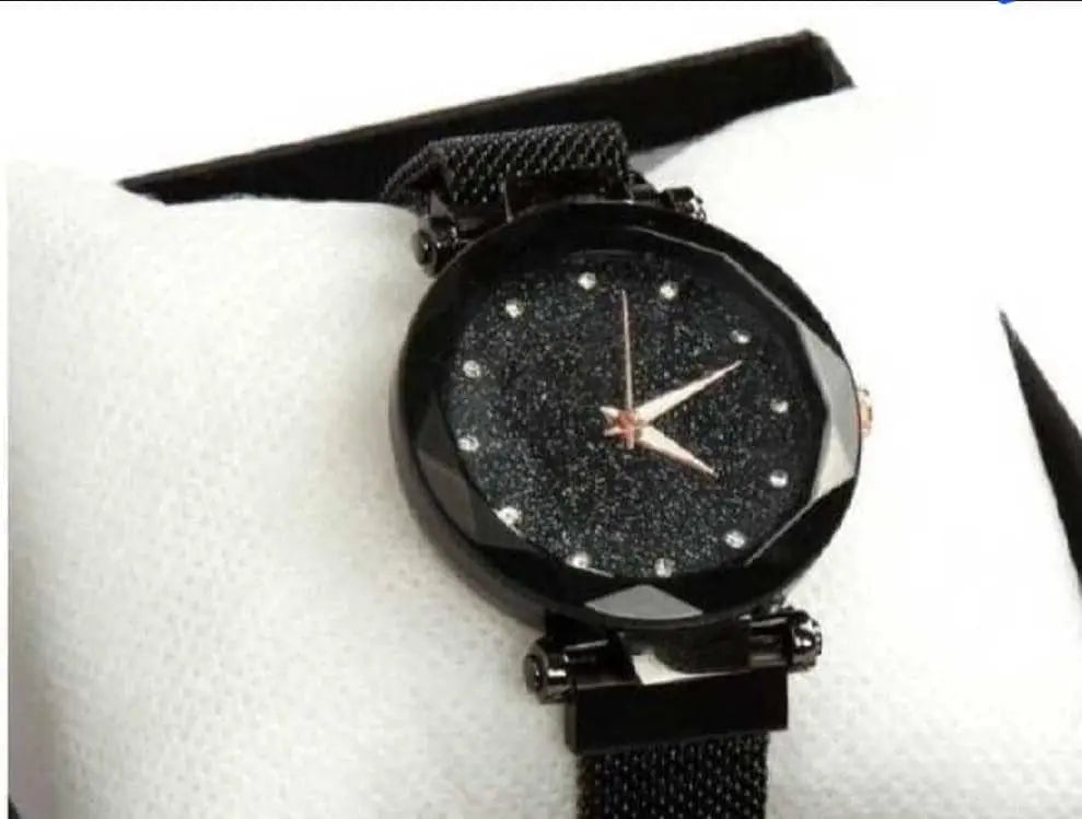 Stunning Women's Quartz Watch – Round with Plain Strap lushloop