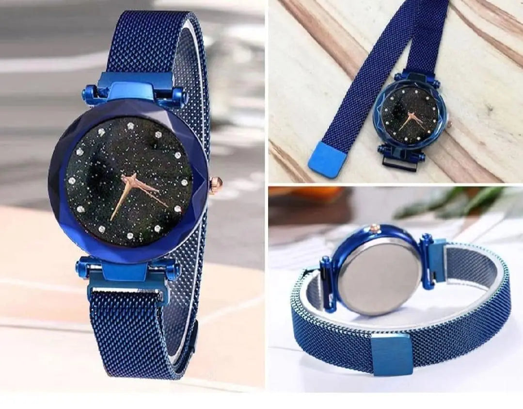 Stunning Women's Quartz Watch – Round with Plain Strap lushloop